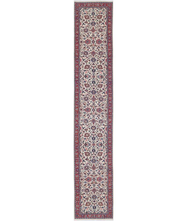 Hand Knotted Heritage Oriental  Sarouk Wool Rug 2' 10" x 17' 7" - No. AT83702