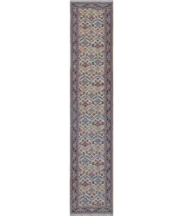 Hand Knotted Heritage Oriental  Wool Rug 2' 8" x 13' 7" - No. AT56668