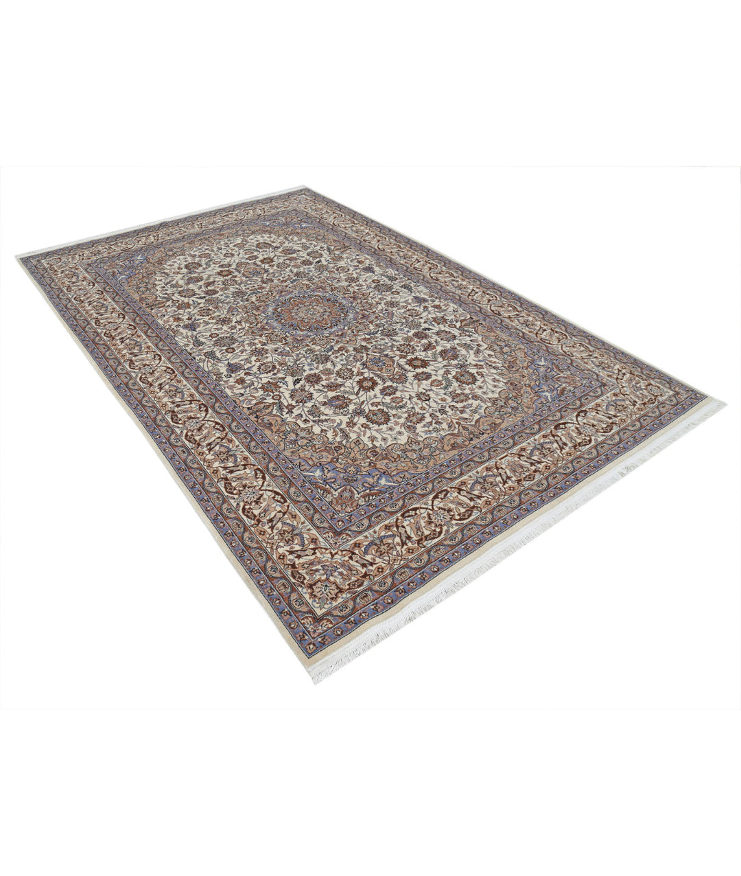 Afghan Oriental Rug 6' 1" x 9' 0" Hand-Knotted | No. AT39116