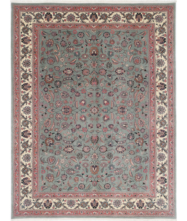 Hand Knotted Heritage Oriental  Wool Rug 9' 2" x 12' 0" - No. AT75600
