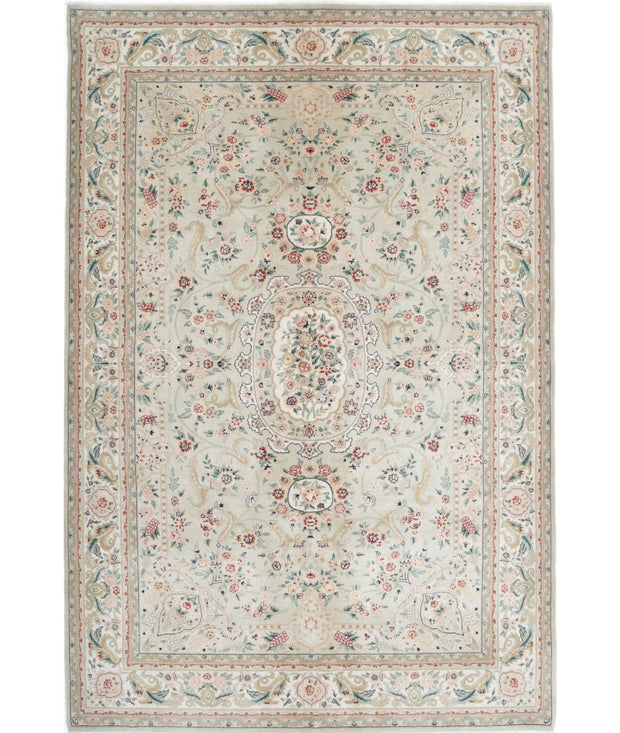 Hand Knotted Heritage Oriental  Wool Rug 5' 10" x 8' 9" - No. AT77217