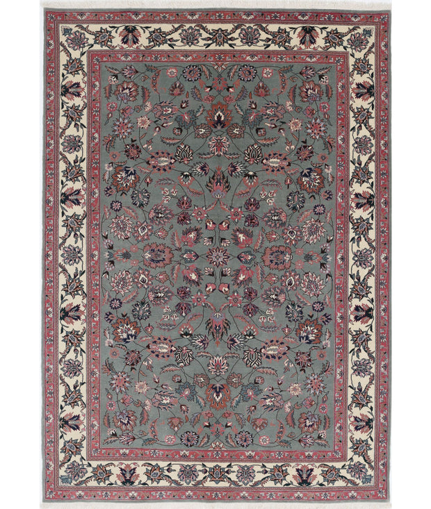 Hand Knotted Heritage Oriental  Wool Rug 6' 2" x 8' 11" - No. AT65390