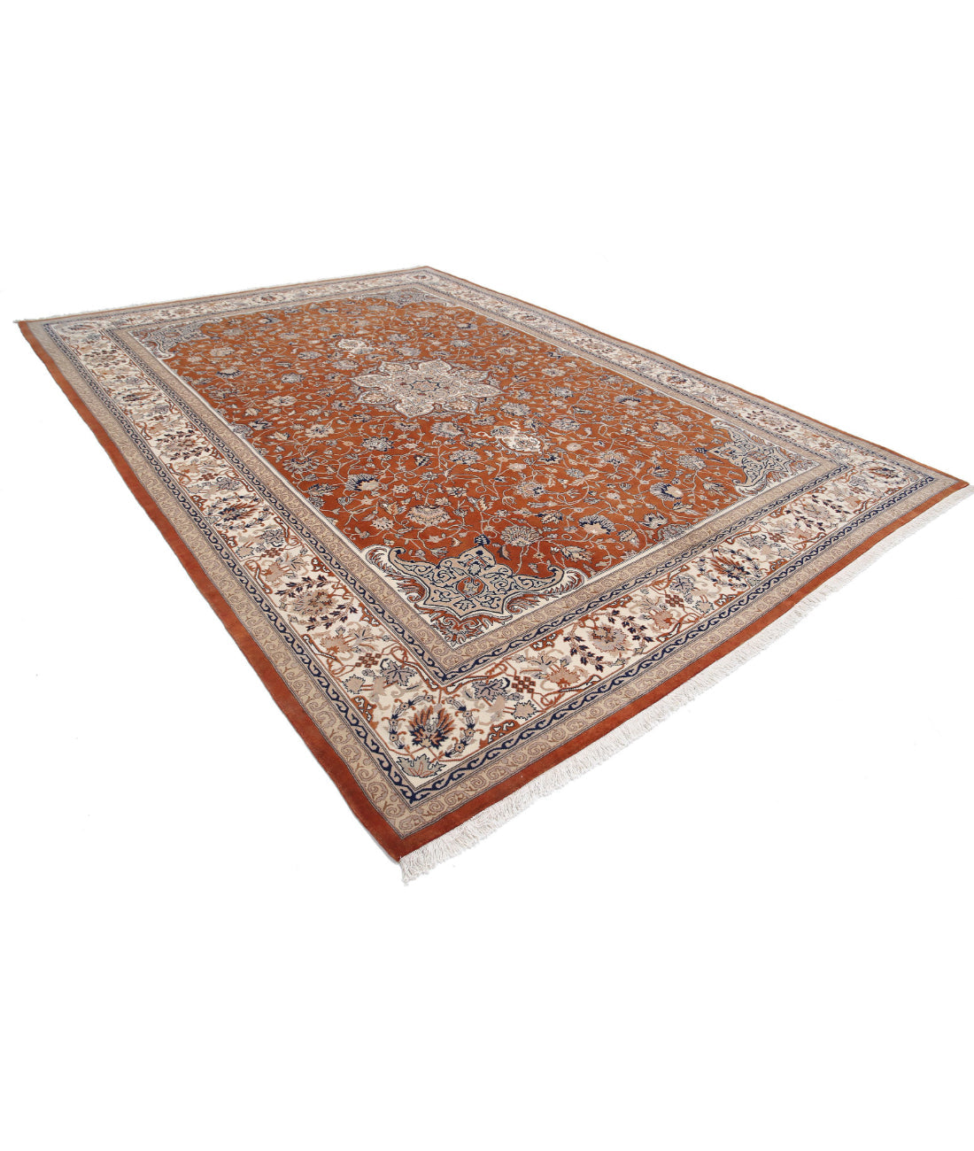 Rust Pakistani Oriental Rug 10' 2