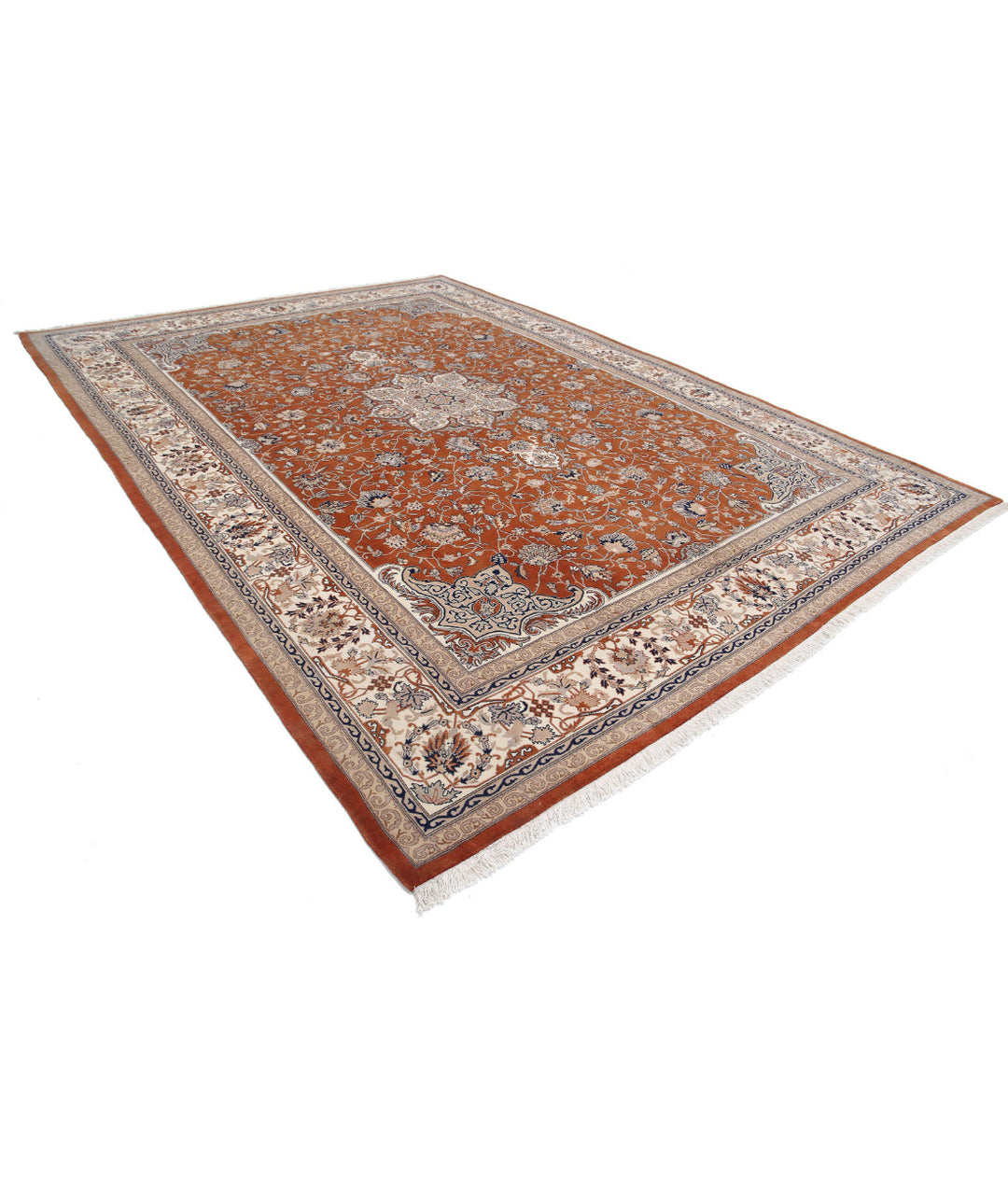 Hand Knotted Heritage Fine Oriental Wool Rug 10' 2" x 13' 11" - No. AT316832
