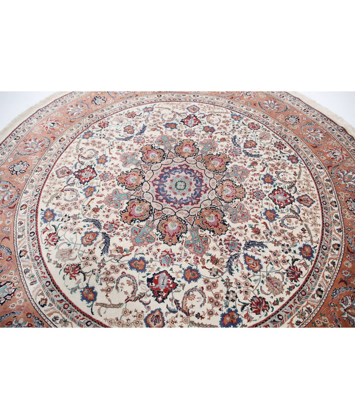 Afghan Oriental Rug 8' 0" x 8' 0" Hand-Knotted | No. AT54668