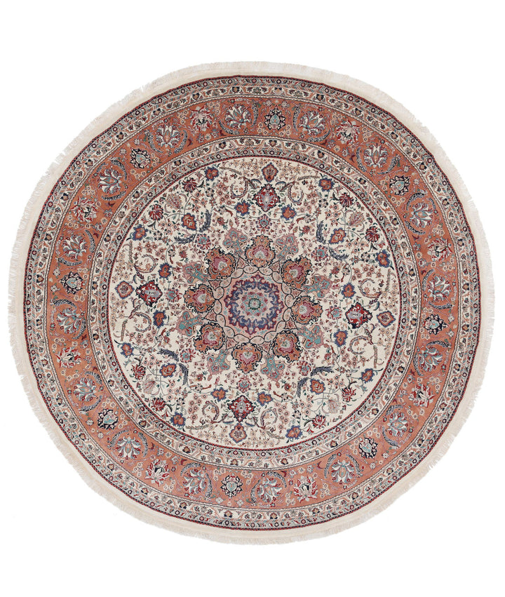 Afghan Oriental Rug 8' 0" x 8' 0" Hand-Knotted | No. AT54668