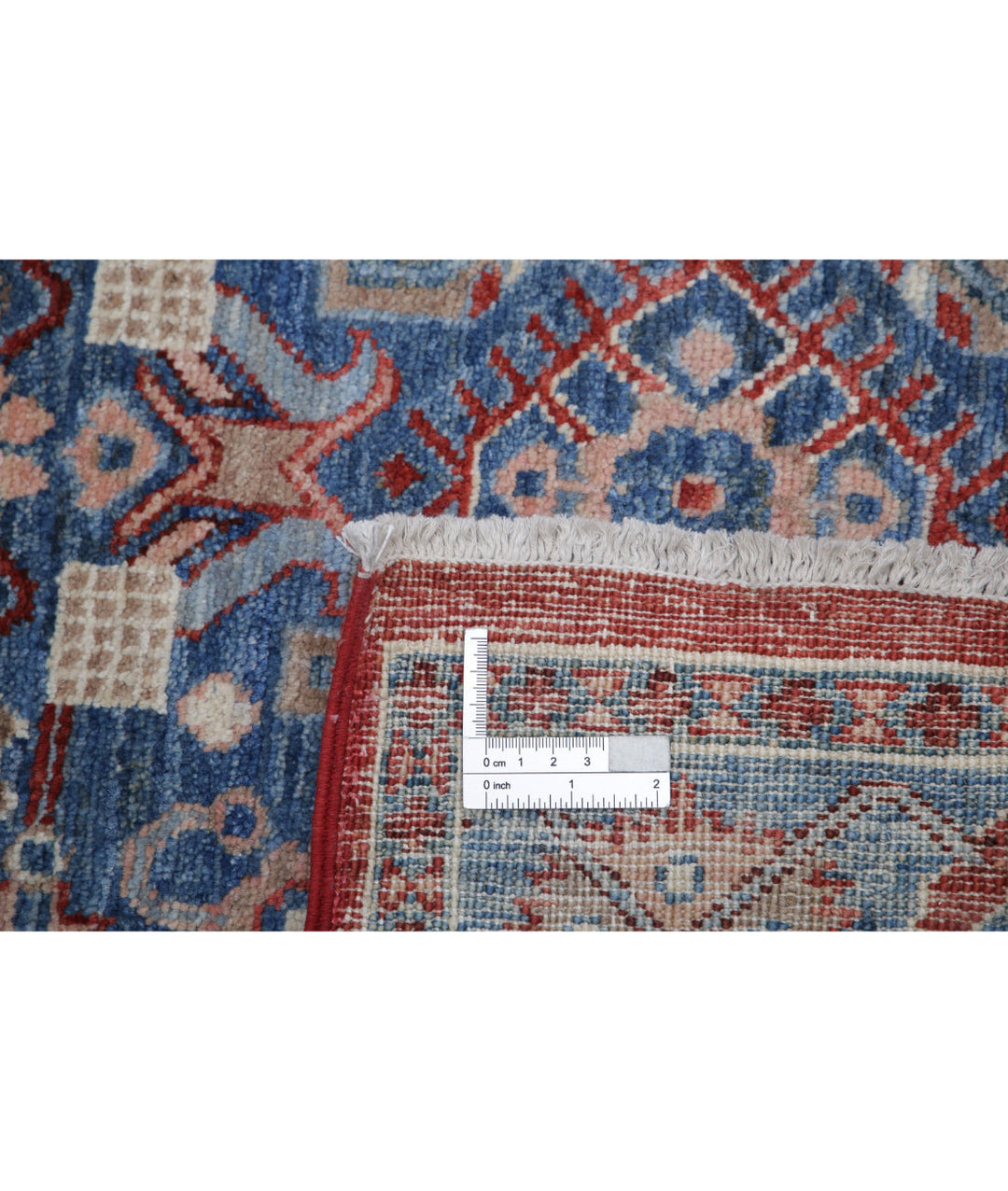 Hand Knotted Heriz Wool Rug 3' 8" x 6' 2" - No. AT65436