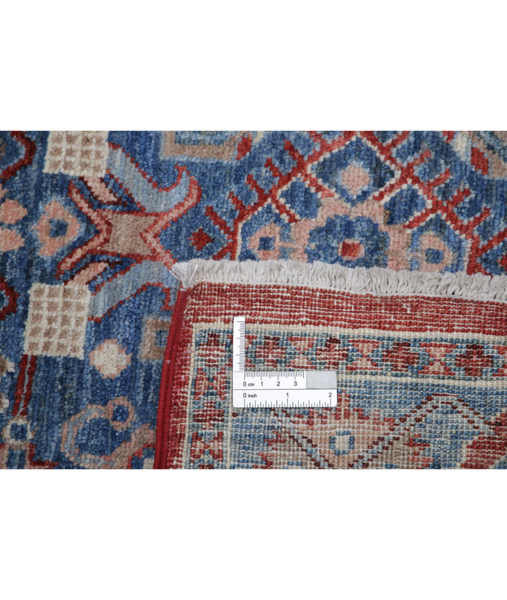 Hand Knotted Heriz Wool Rug 3' 8" x 6' 2" - No. AT65436
