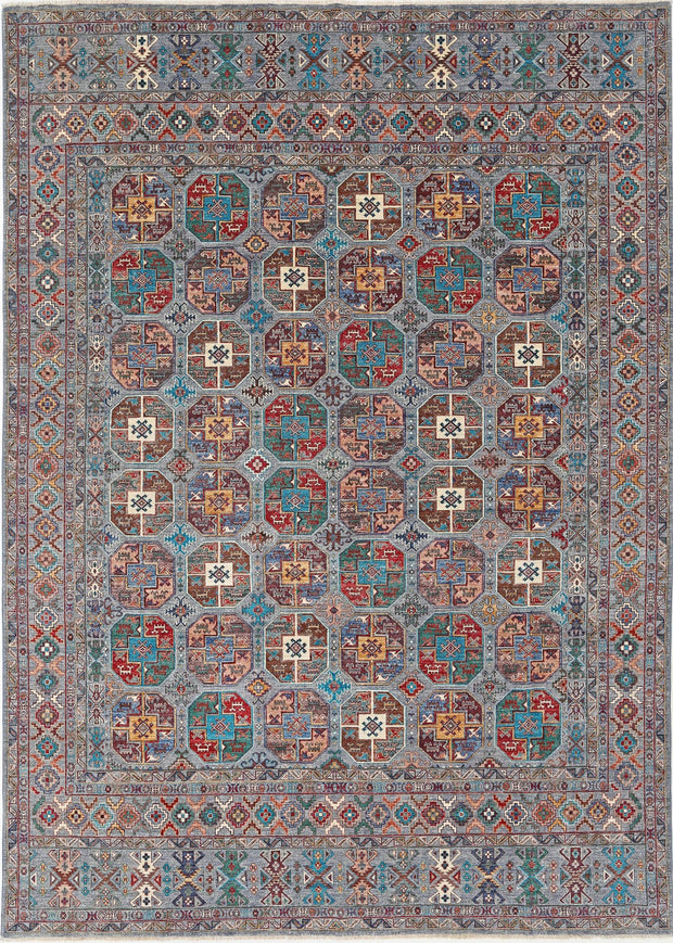 Hand Knotted Jasmine Sultani Wool Rug 9' 0" x 12' 6" - No. AT95082