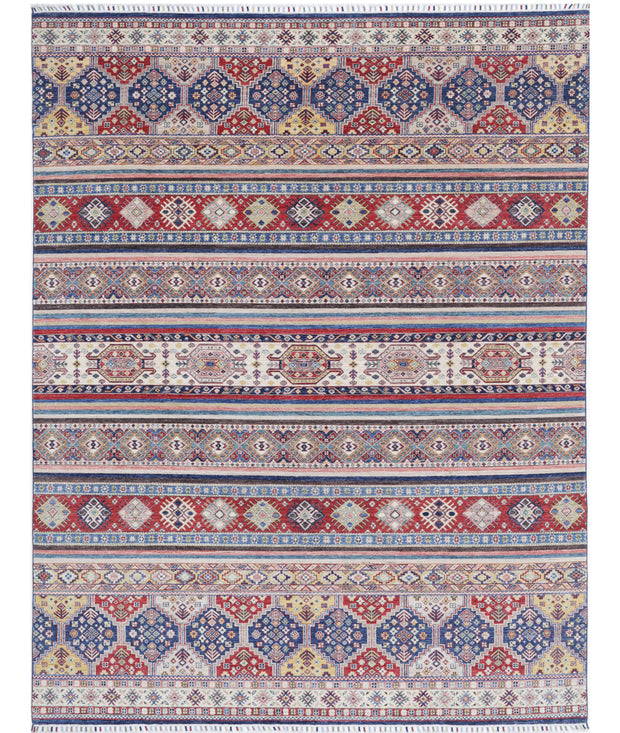 Hand Knotted Khurjeen Wool Rug 8' 8" x 11' 8" - No. AT19646