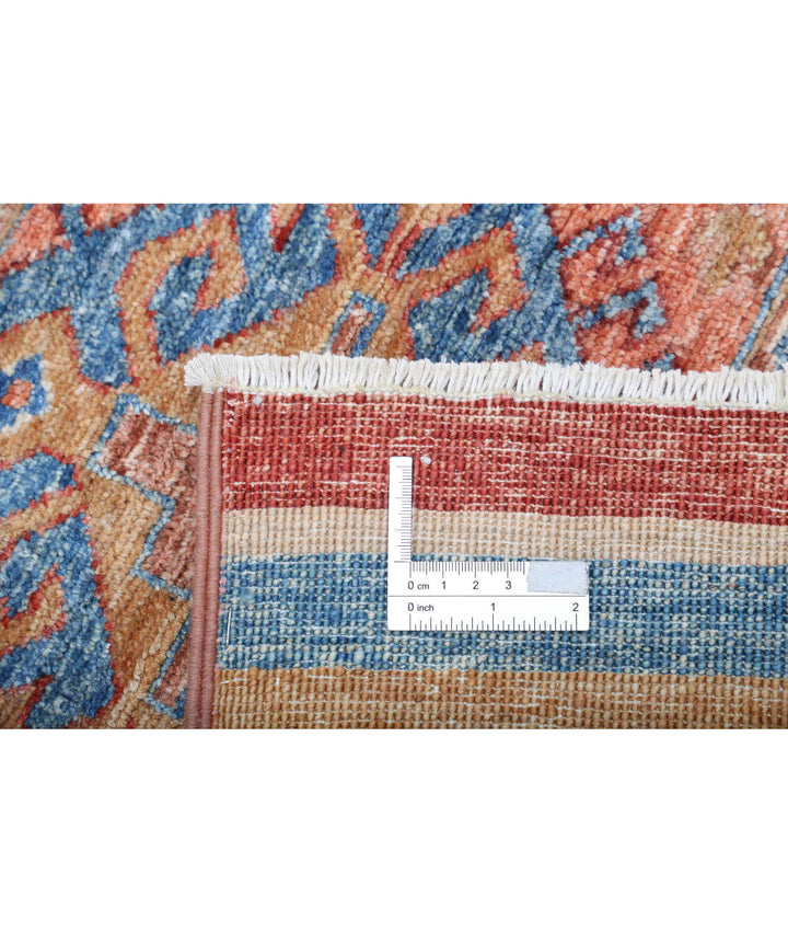 Afghan Khurjeen Rug 2' 9" x 3' 9" Hand-Knotted | No. AT20324