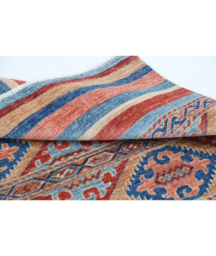 Afghan Khurjeen Rug 2' 8" x 3' 10" Hand-Knotted | No. AT63329
