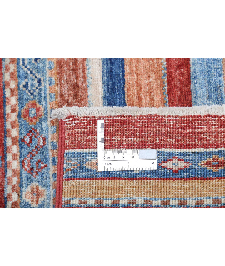 Afghan Khurjeen Rug 2' 8" x 3' 11" Hand-Knotted | No. AT95620
