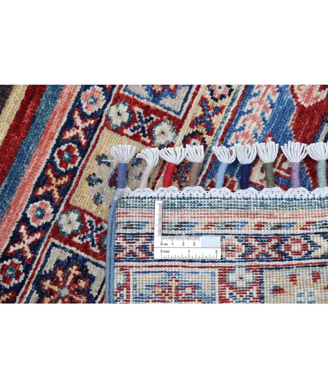 Afghan Khurjeen Rug 2' 8" x 8' 0" Hand-Knotted | No. AT55892