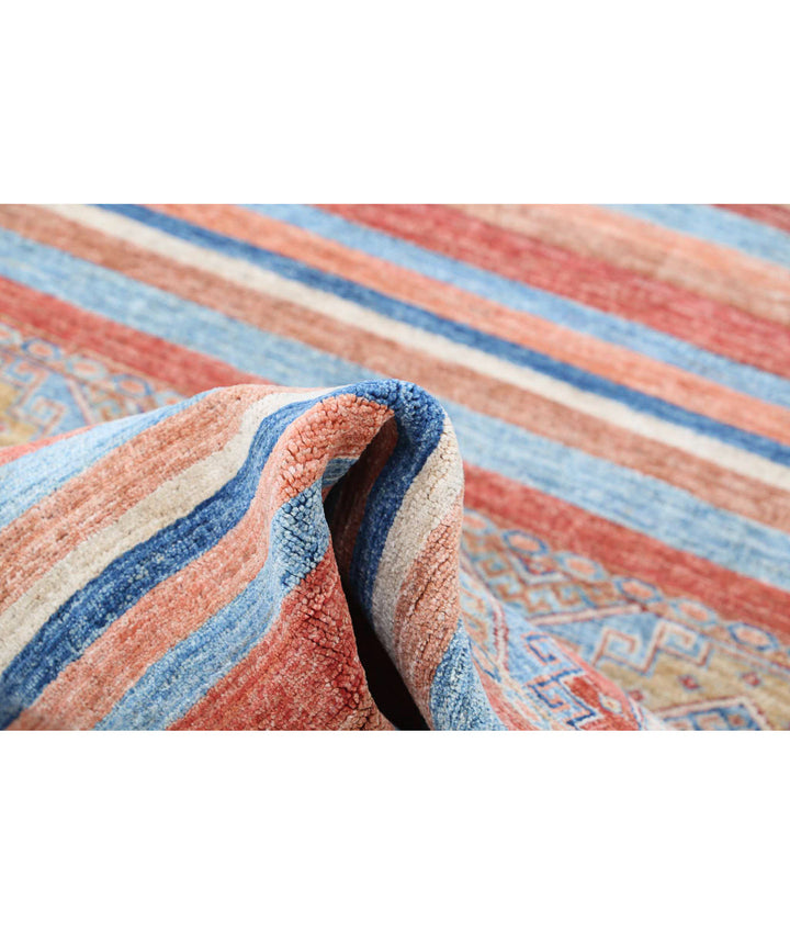 Afghan Khurjeen Rug 3' 0" x 4' 9" Hand-Knotted | No. AT75488
