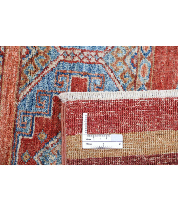 Afghan Khurjeen Rug 3' 0" x 4' 9" Hand-Knotted | No. AT75488