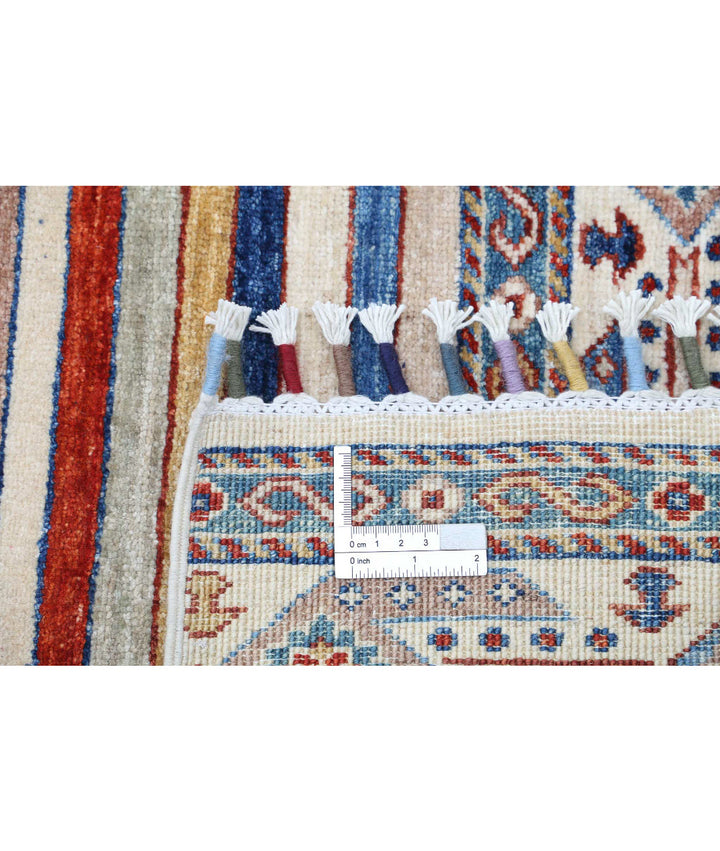 Hand Knotted Khurjeen Wool Rug 4' 10" x 6' 3" - No. AT114437
