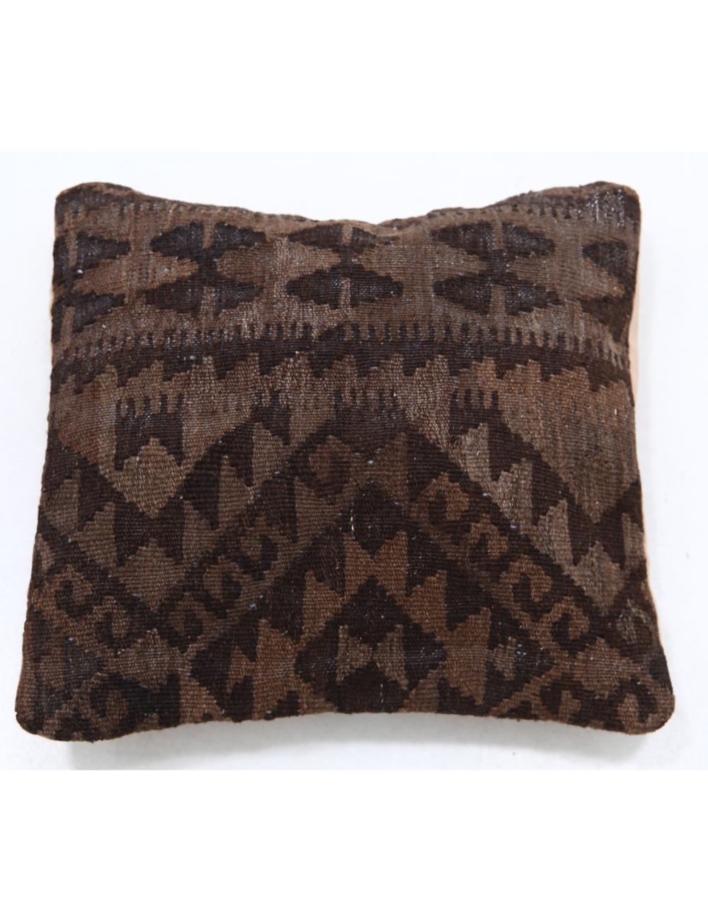 Hand Woven Tribal  Wool Pillow 1' 5" x 1' 5" - No. AT12759