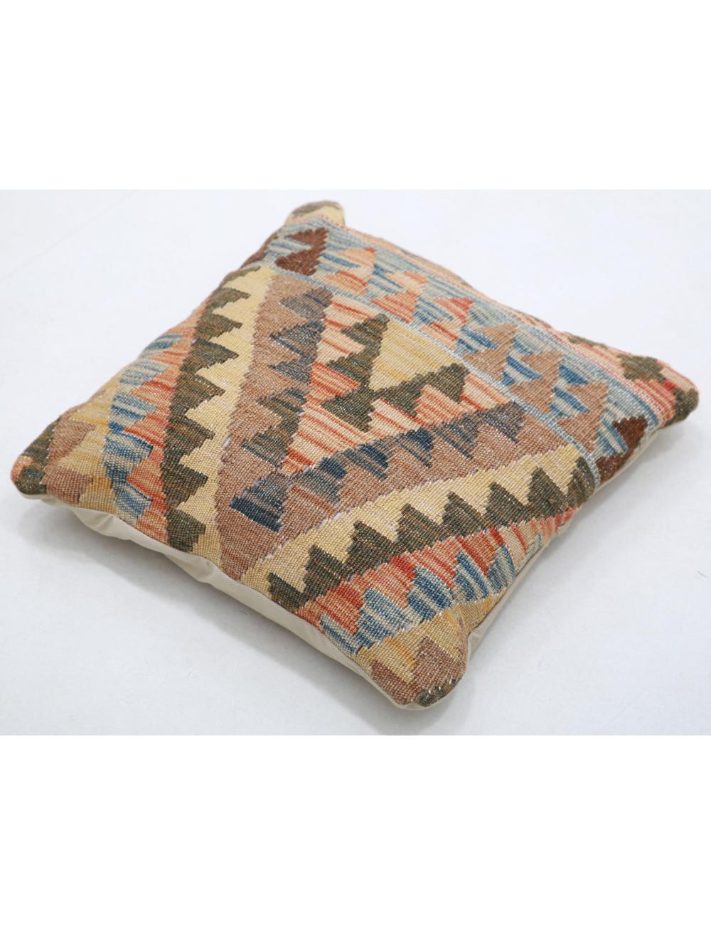Afghan Tribal Rug 1' 5" x 1' 5" Hand-Woven view