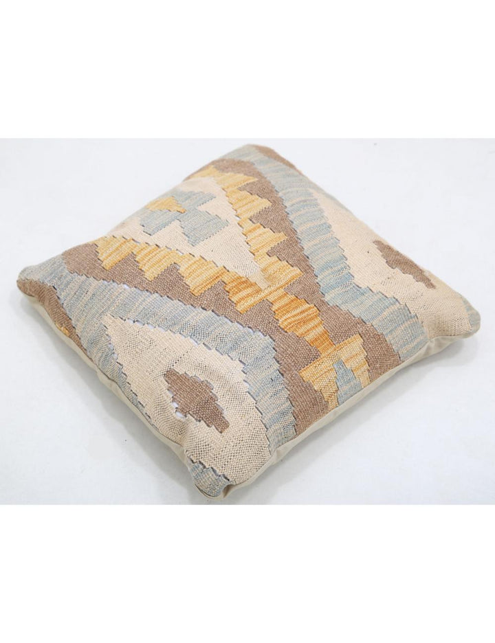 Afghan Tribal Pillow 1' 5" x 1' 5" Hand-Woven view