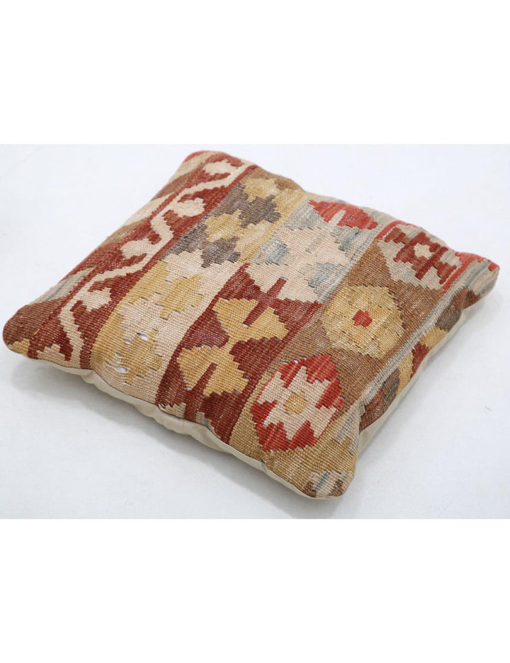 Afghan Tribal Rug 1' 5" x 1' 5" Hand-Woven view