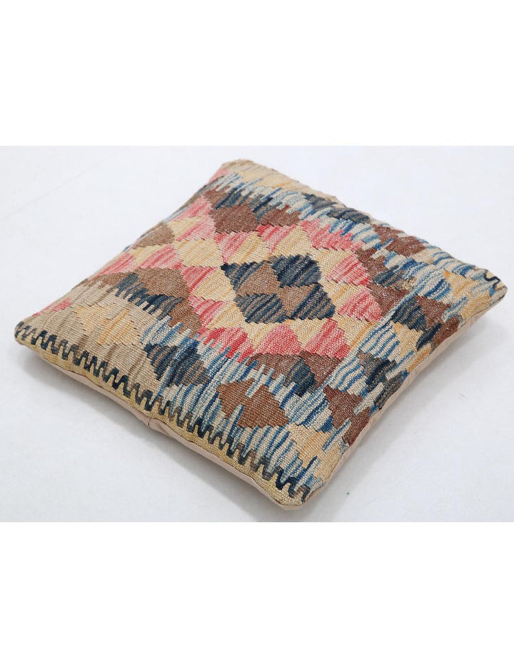 Afghan Tribal Rug 1' 5" x 1' 5" Hand-Woven view