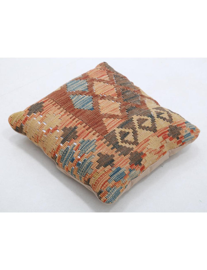 Afghan Tribal Pillow 1' 5" x 1' 5" Hand-Woven view