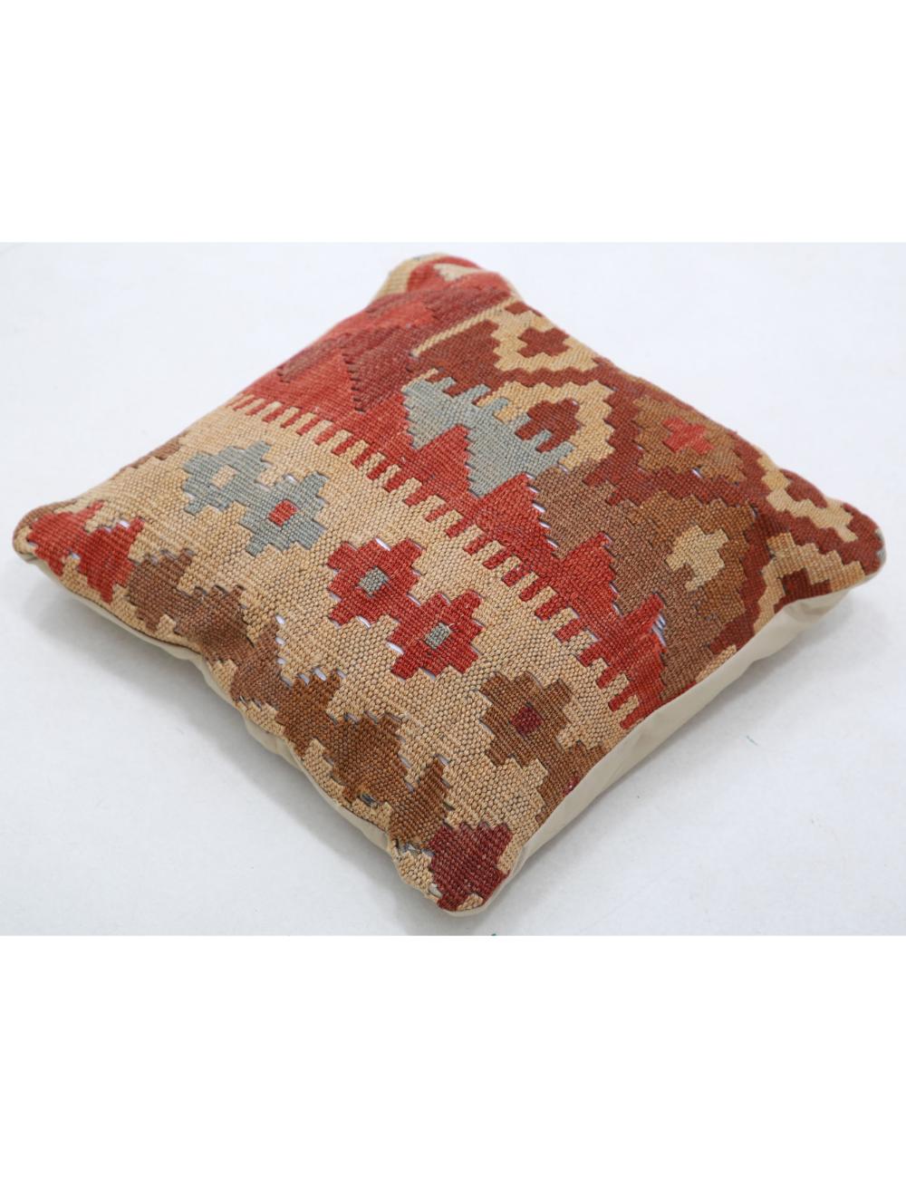 Afghan Tribal Pillow 1' 5" x 1' 5" Hand-Woven view