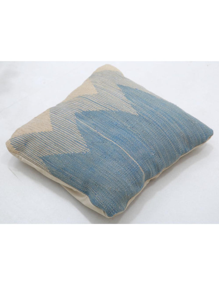 Hand Woven Tribal  Wool Pillow 1' 5" x 1' 5" - No. AT36995