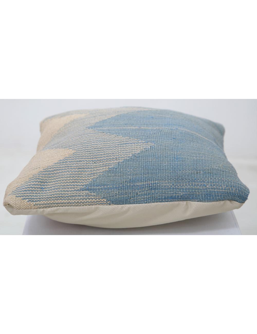 Hand Woven Tribal  Wool Pillow 1' 5" x 1' 5" - No. AT36995