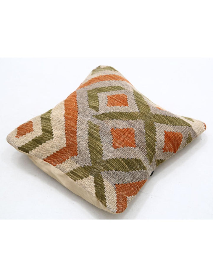 Afghan Tribal Pillow 1' 5" x 1' 5" Hand-Woven view