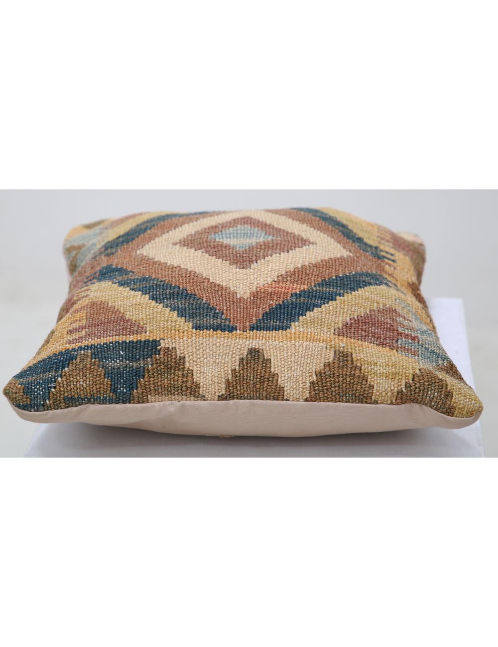 Afghan Tribal Rug 1' 5" x 1' 5" Hand-Woven view