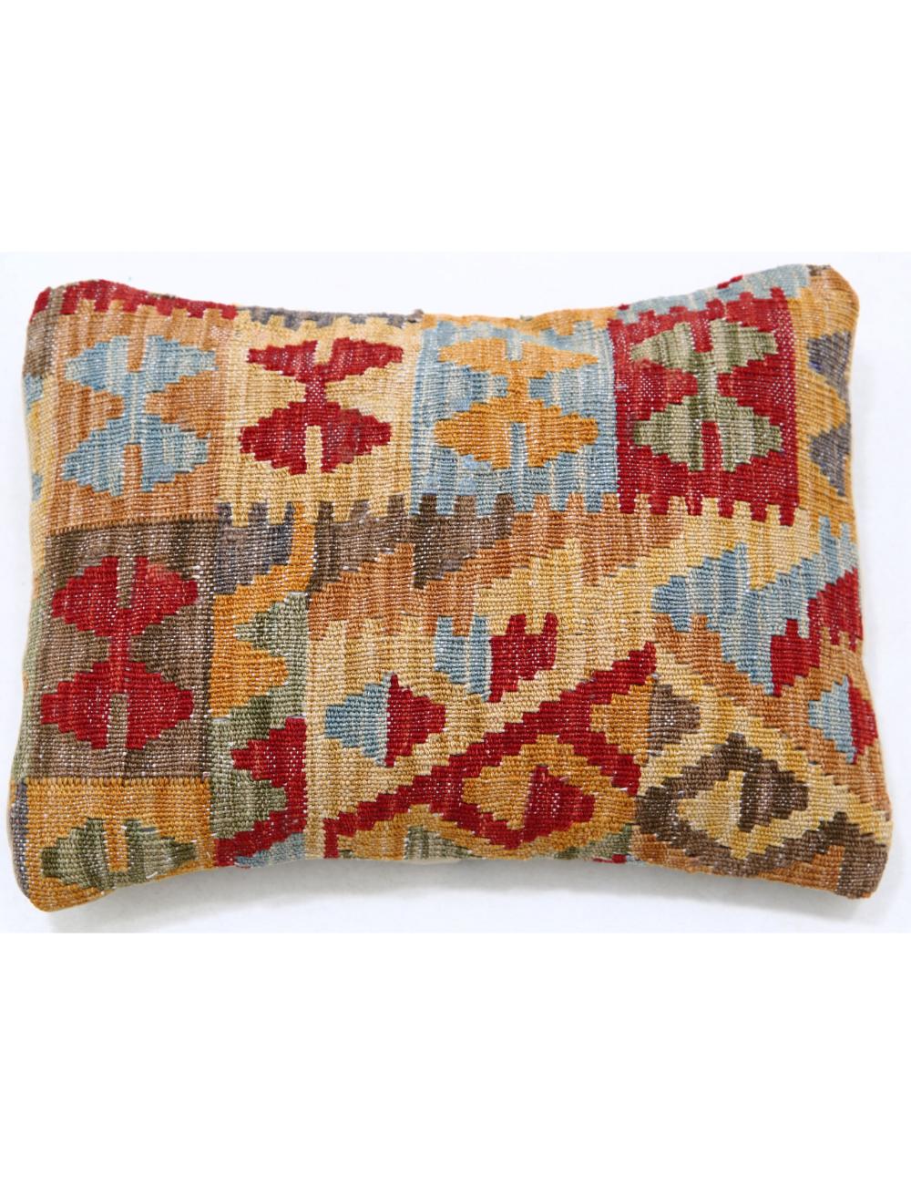 Hand Woven Tribal  Wool Pillow 1' 0" x 1' 5" - No. AT15932