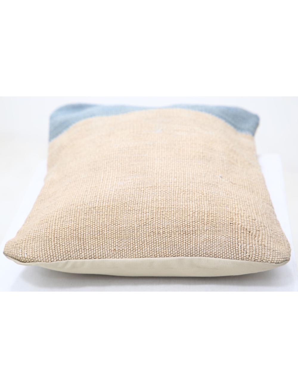 Afghan Tribal Pillow 1' 0" x 1' 5" Hand-Woven detail