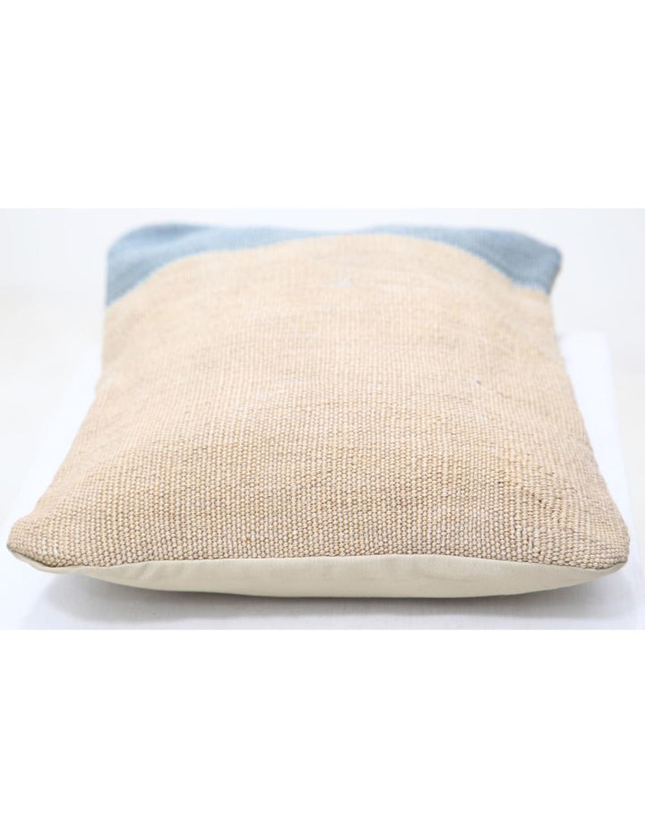 Afghan Tribal Pillow 1' 0" x 1' 5" Hand-Woven detail