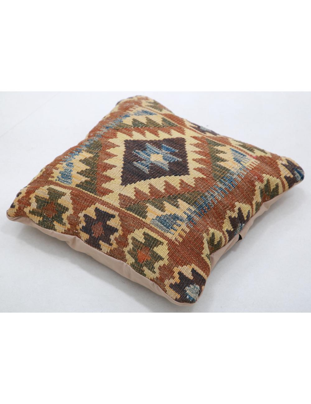 Afghan Tribal Rug 1' 5" x 1' 5" Hand-Woven view
