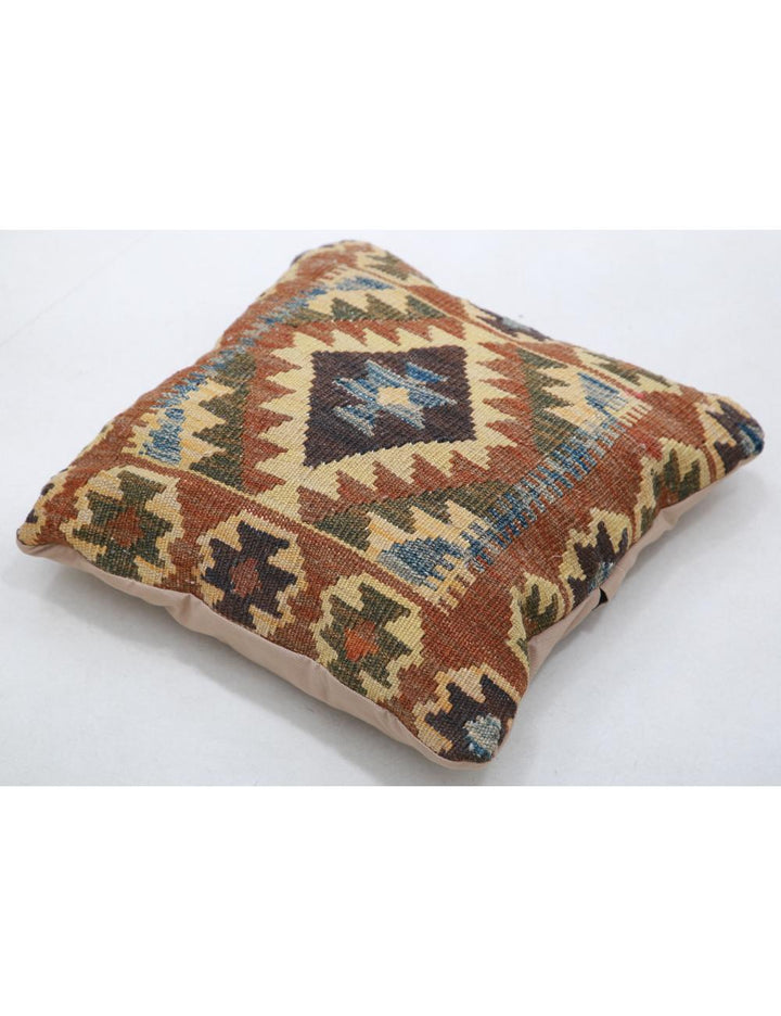 Afghan Tribal Rug 1' 5" x 1' 5" Hand-Woven view