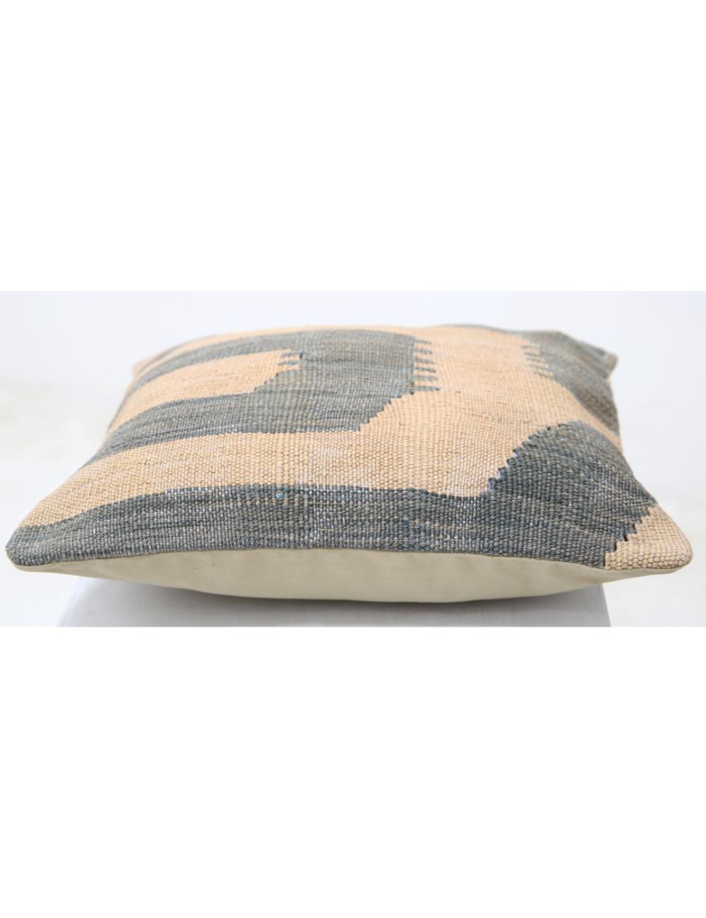 Afghan Tribal Pillow 1' 5" x 1' 5" Hand-Woven view