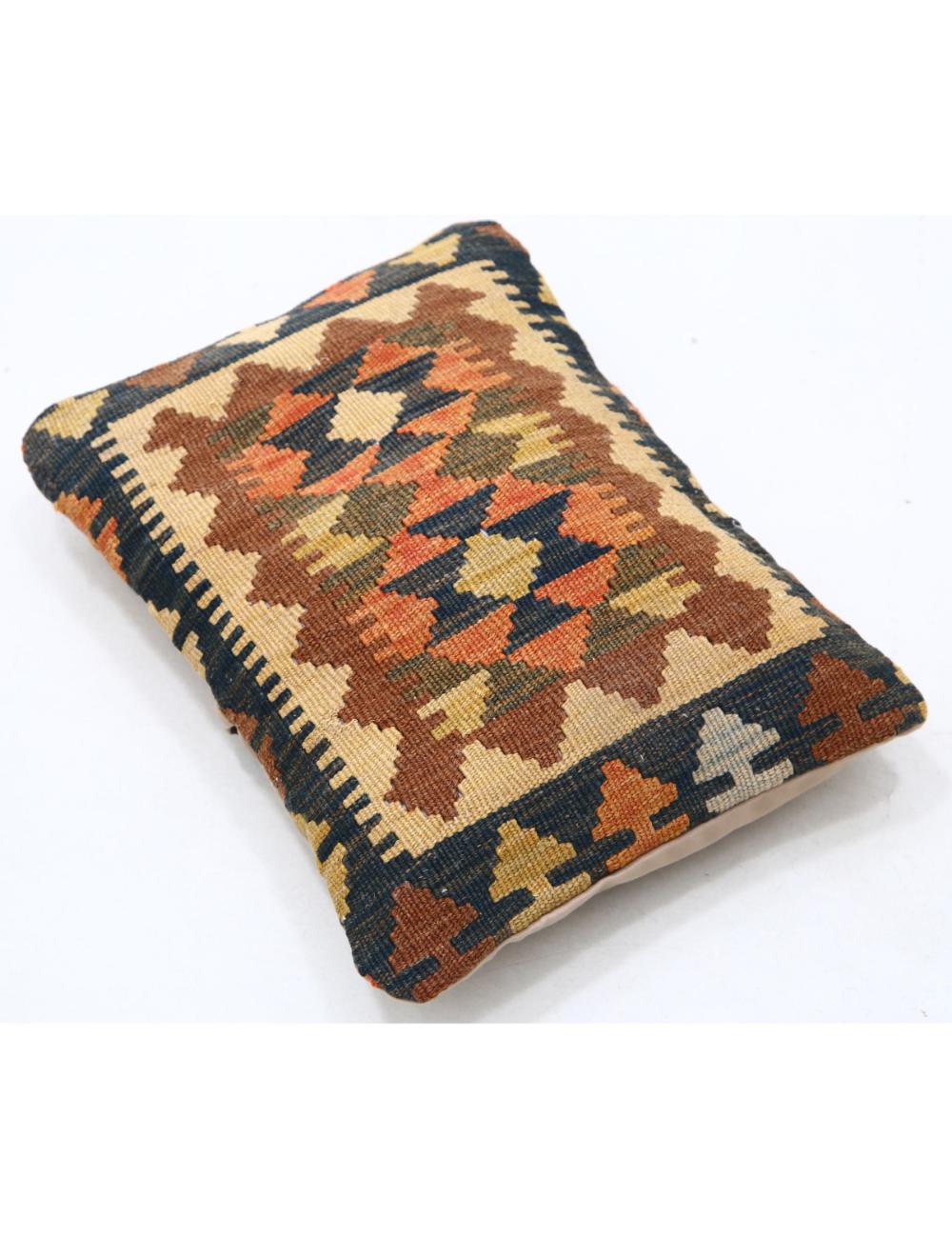 Hand Woven Tribal  Wool Pillow 1' 0" x 1' 5" - No. AT25224