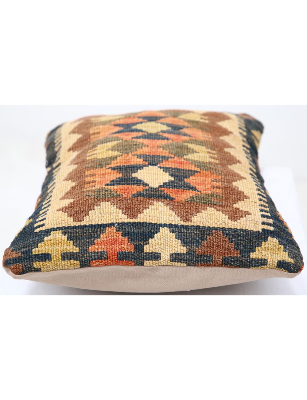 Hand Woven Tribal  Wool Pillow 1' 0" x 1' 5" - No. AT25224
