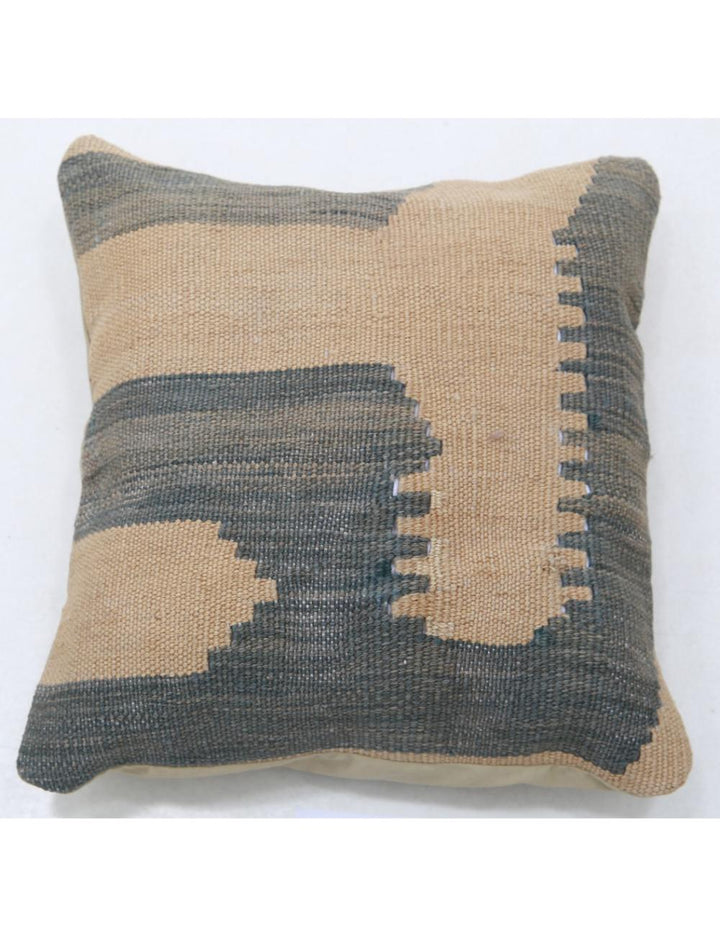 Afghan Tribal Pillow 1' 5" x 1' 5" Hand-Woven