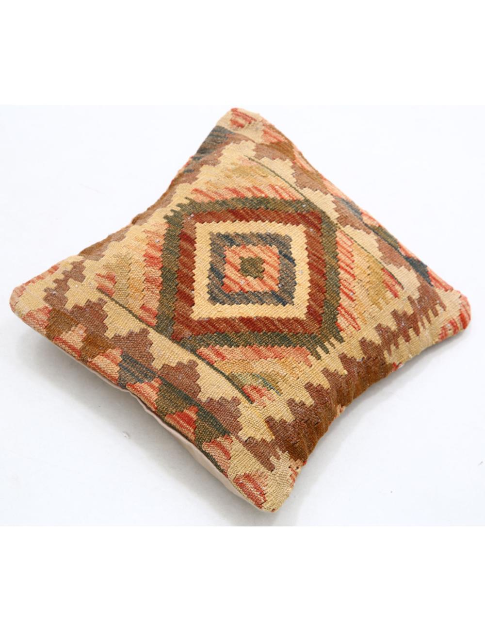 Afghan Tribal Pillow 1' 5" x 1' 5" Hand-Woven view