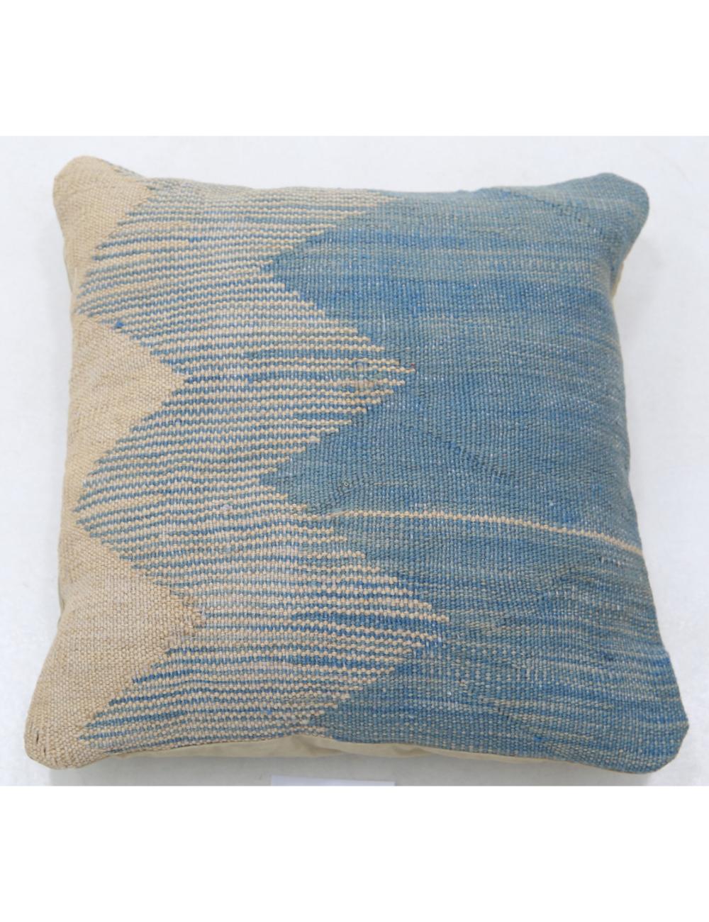 Afghan Tribal Pillow 1' 5" x 1' 5" Hand-Woven