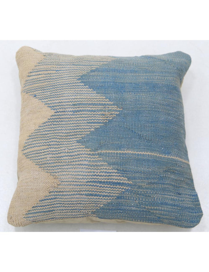 Afghan Tribal Pillow 1' 5" x 1' 5" Hand-Woven