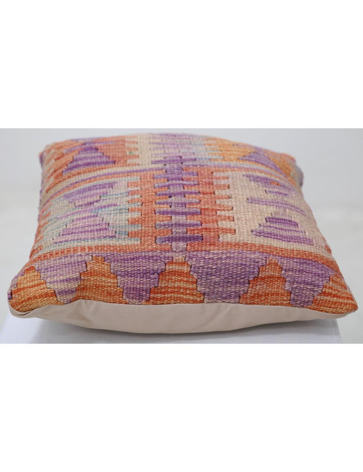 Afghan Tribal Pillow 1' 5" x 1' 5" Hand-Woven view