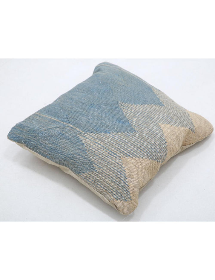Hand Woven Tribal  Wool Pillow 1' 5" x 1' 5" - No. AT38562