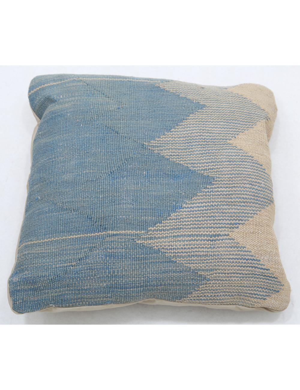 Afghan Tribal Pillow 1' 5" x 1' 5" Hand-Woven