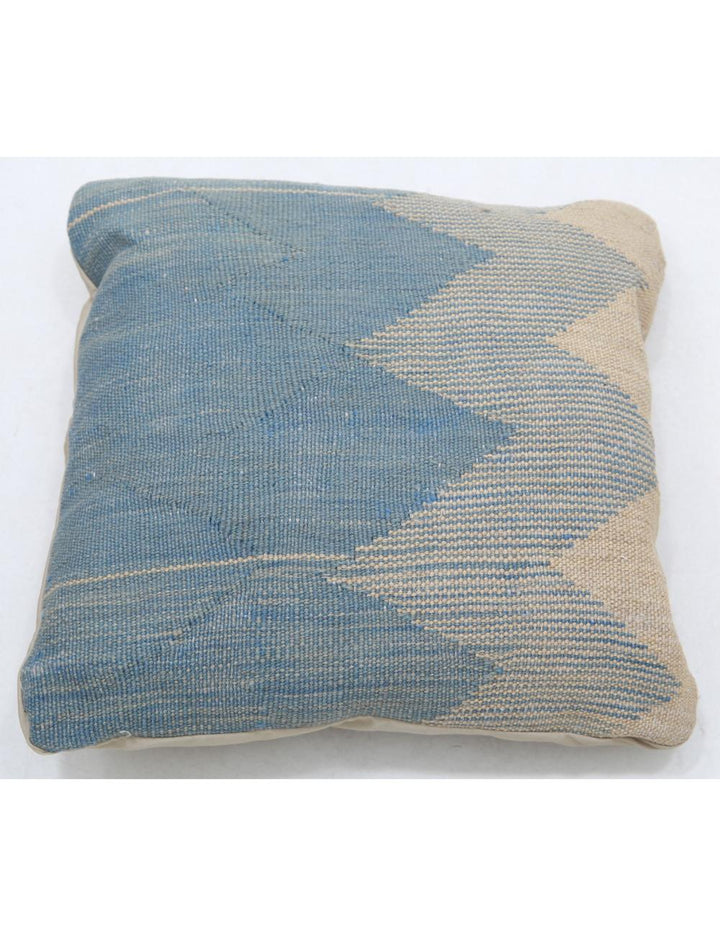 Afghan Tribal Pillow 1' 5" x 1' 5" Hand-Woven