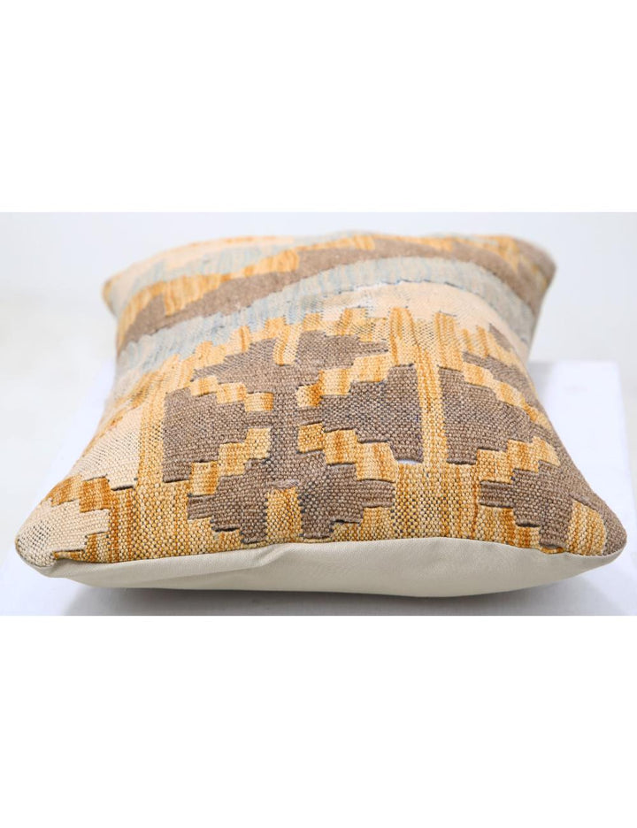 Hand Woven Tribal  Wool Pillow 1' 0" x 1' 5" - No. AT24262