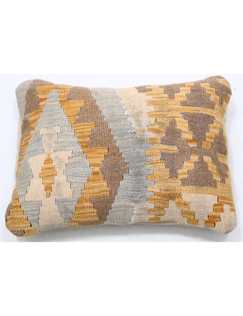 Hand Woven Tribal  Wool Pillow 1' 0" x 1' 5" - No. AT24262